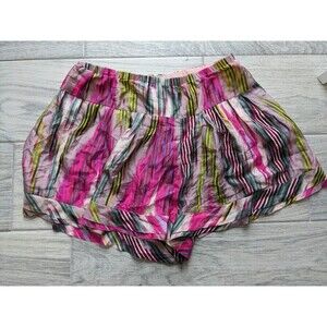 Nanette Lepore Silk Shorts Multicolor Size 2‎